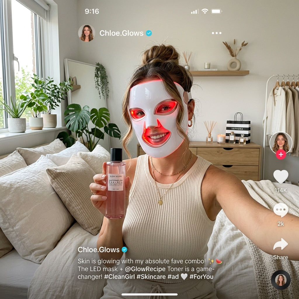 EternaSkin LumiAura™ LED Therapy Mask