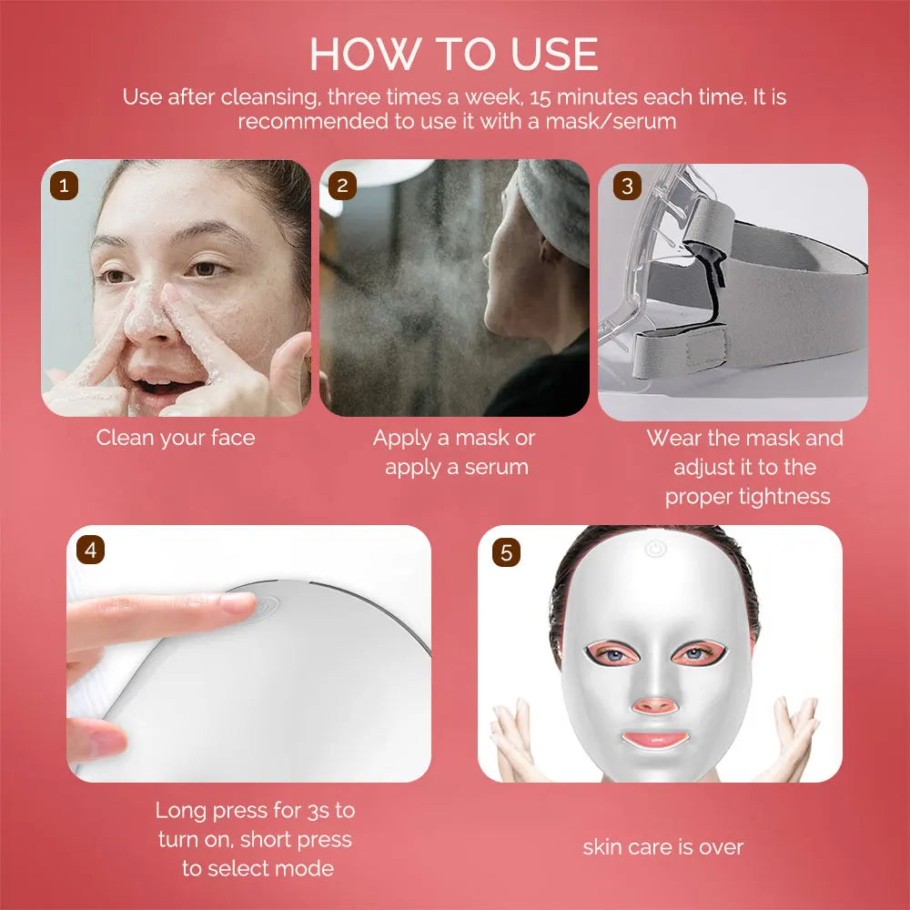 EternaSkin LumiAura™ LED Therapy Mask