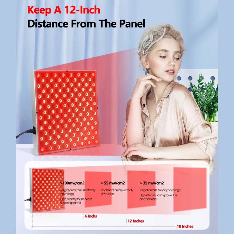 EternaSkin LumiGlow™ Red Light Therapy Panel